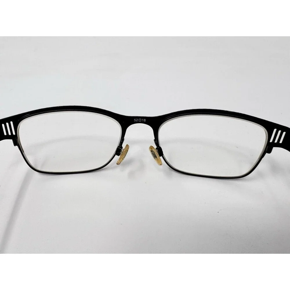 FYSH 3435 463 Eyeglass Frames Only 52-18-135 Red Black Urban Eyewear